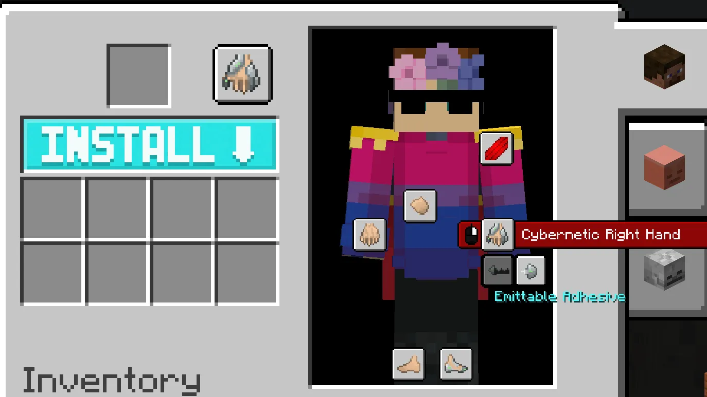 Synthetics, Моды, Minecraft