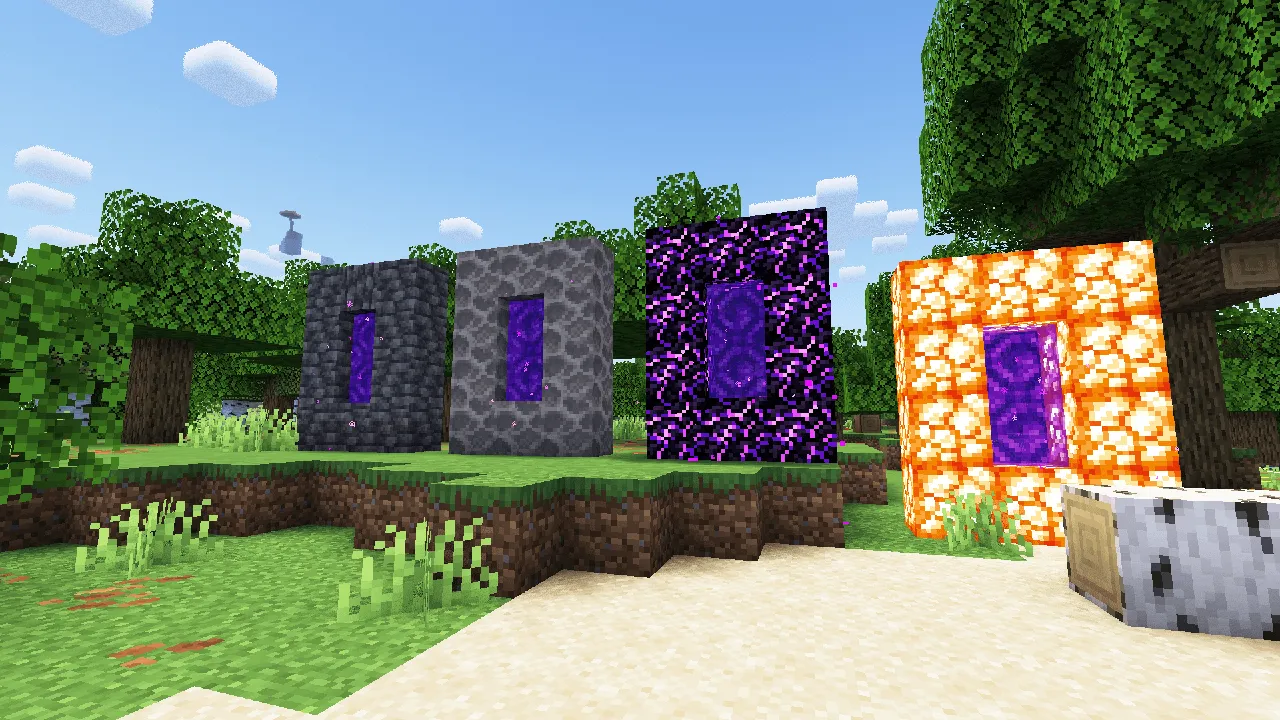Portals  (Fabric/Forge/NeoForge/Quilt) — скриншот 4 (Моды, Minecraft)
