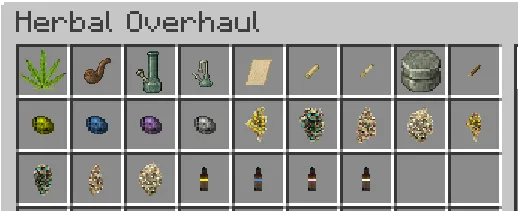 Herbal Overhaul, Моды, Minecraft