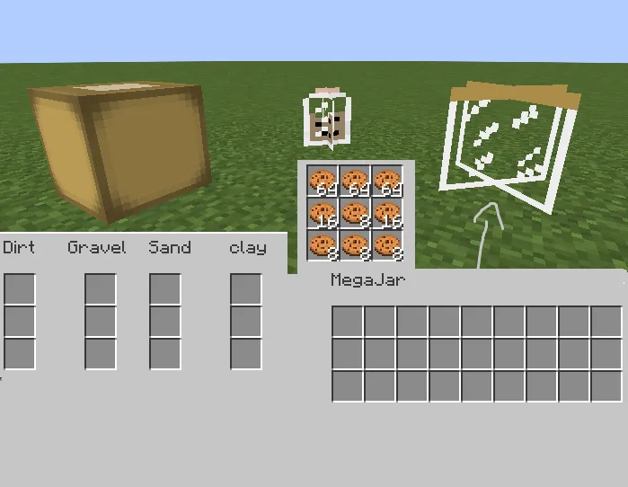 Sc4ry Simple Bags — скриншот 1 (Моды, Minecraft)