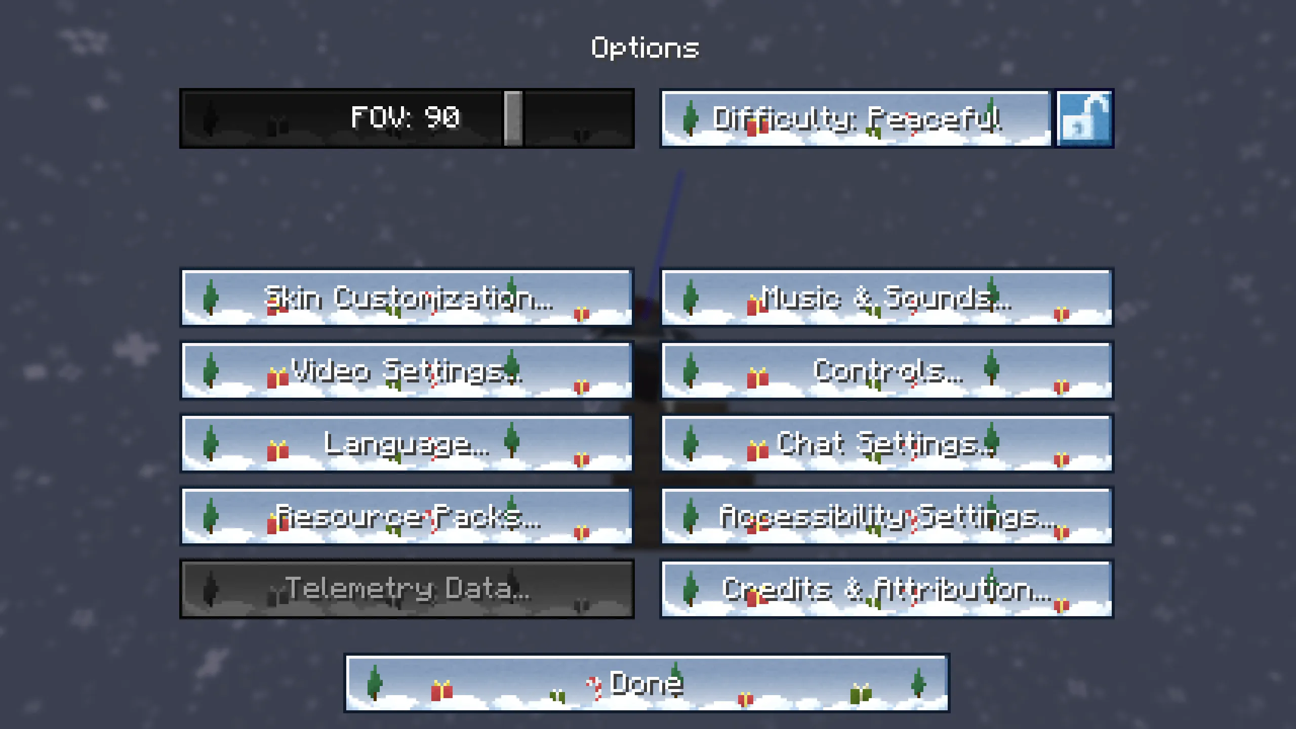 Winter GUI Pack, Текстуры, Minecraft