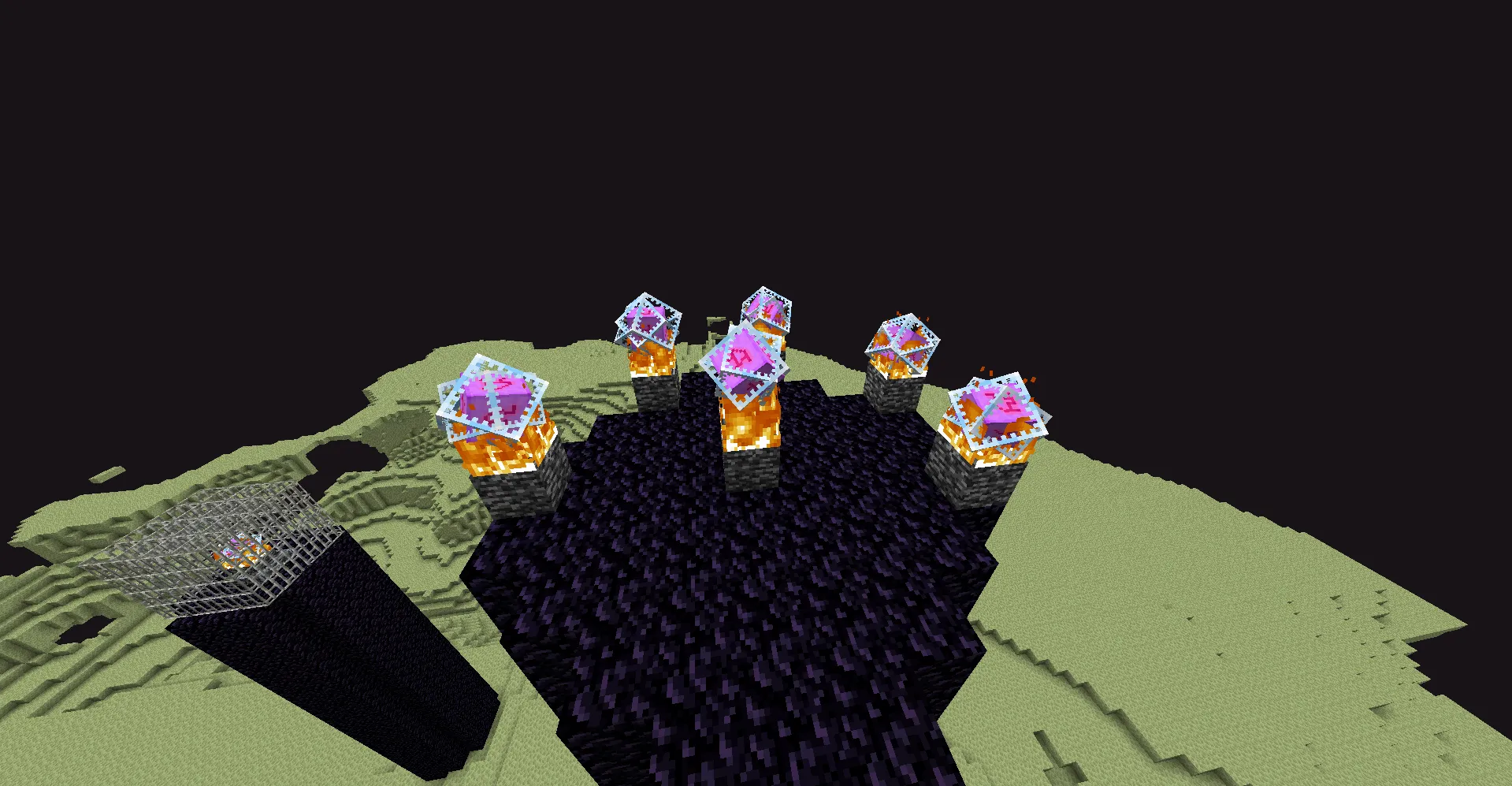 Cf28's End Crystals (From Nihility End) — скриншот 1 (Текстуры, Minecraft)