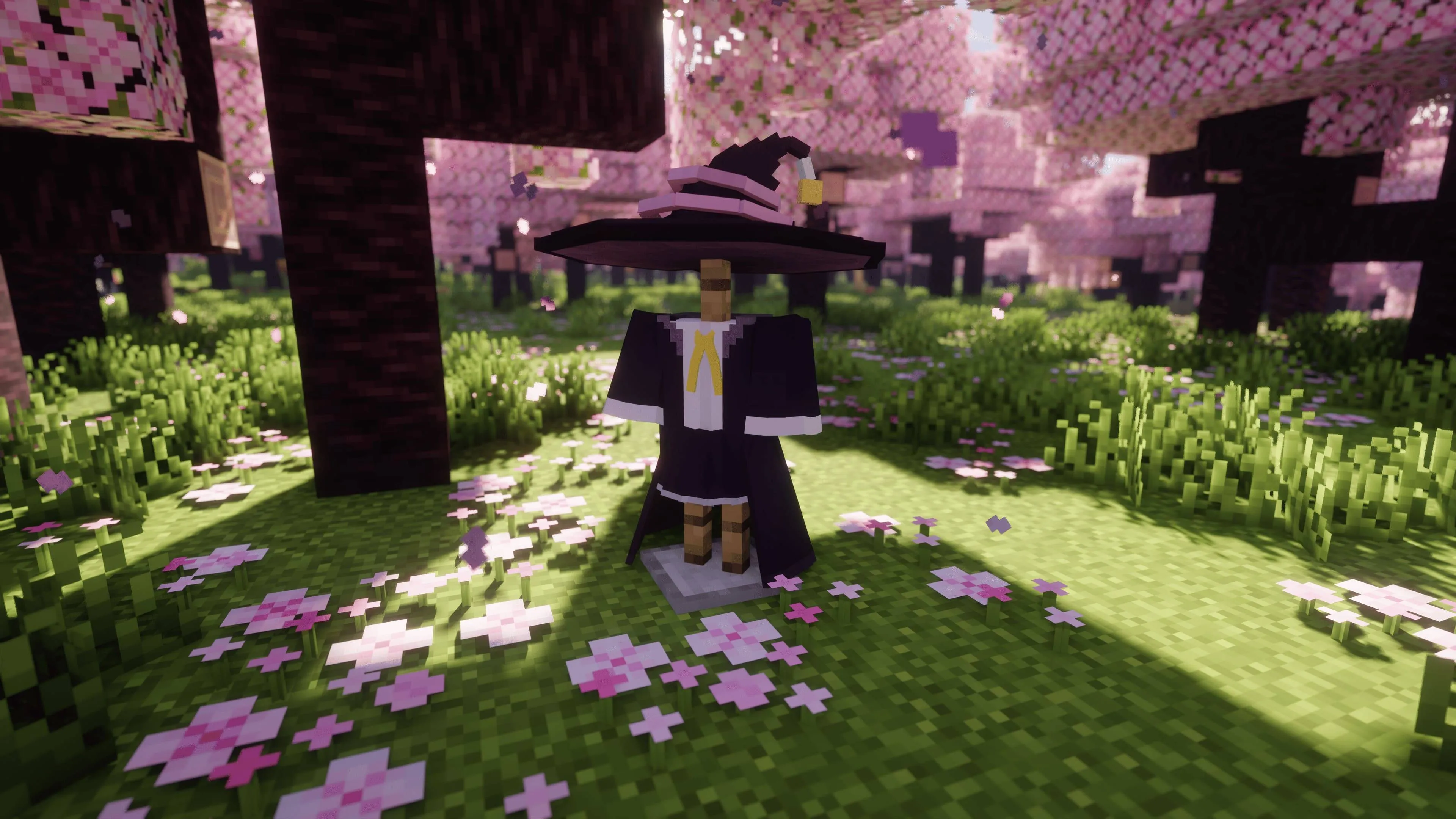 Ashen Witch Broom — скриншот 2 (Моды, Minecraft)