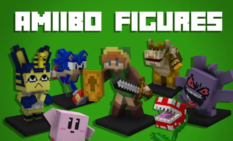 Amiibo Figures — скриншот 2 (Текстуры, Minecraft)