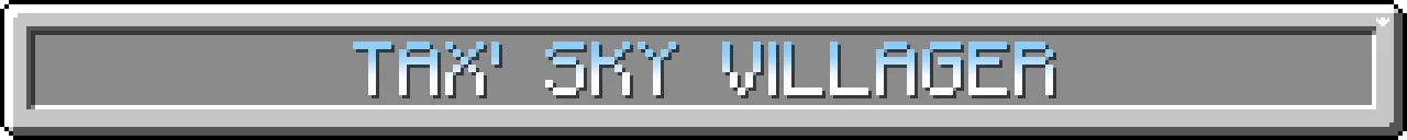 Tax' Sky Villager, Дата-паки, Minecraft