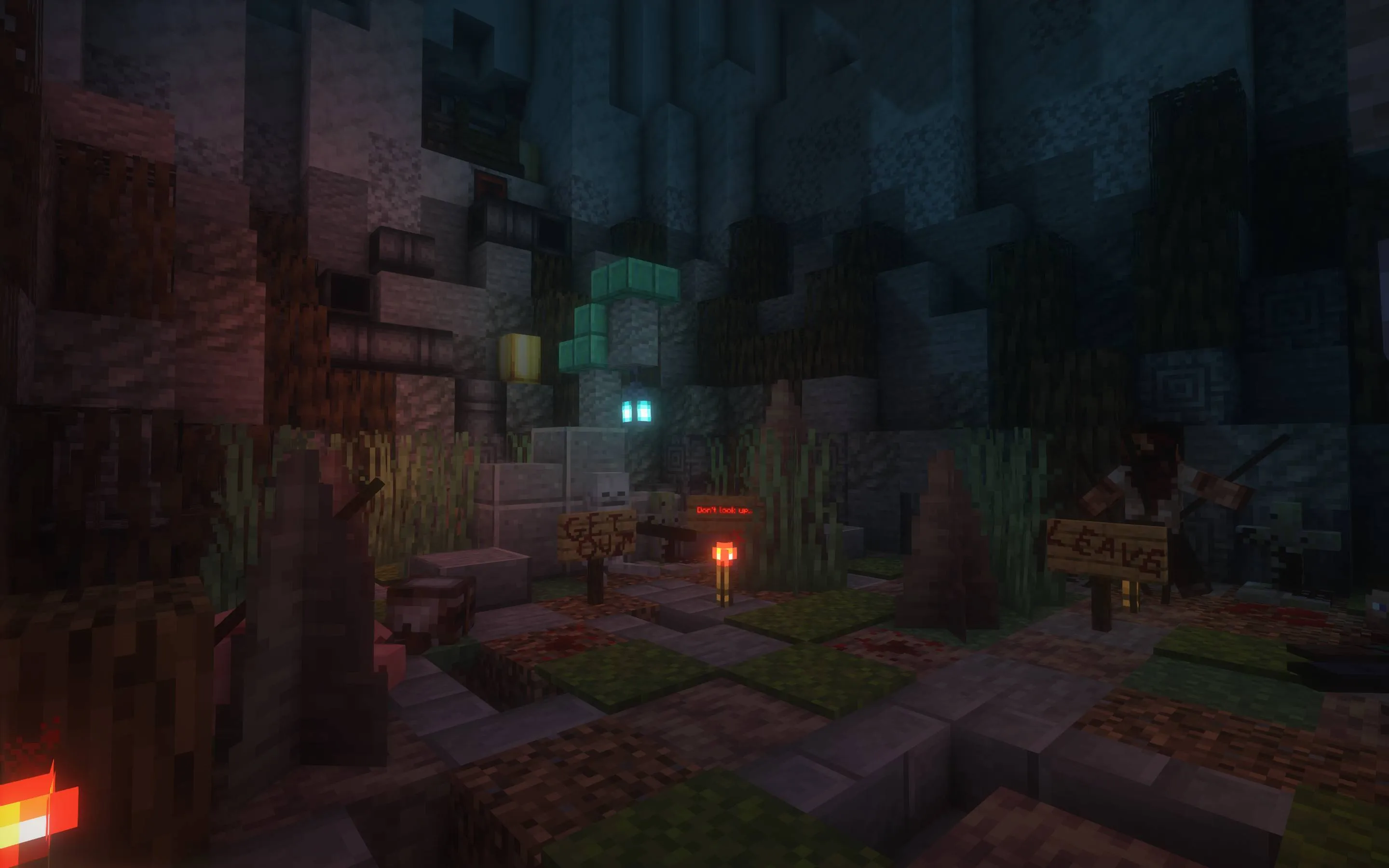 D.S.D. The one who watches -edition- — скриншот 1 (Модпаки, Minecraft)