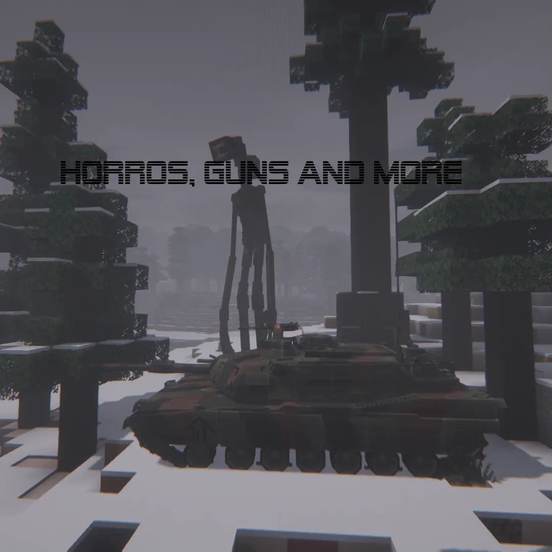 Horrors, guns and more — скриншот 2 (Модпаки, Minecraft)