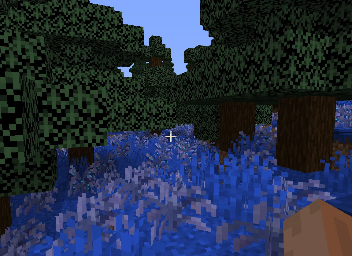 Blue Biome Mod — скриншот 1 (Моды, Minecraft)