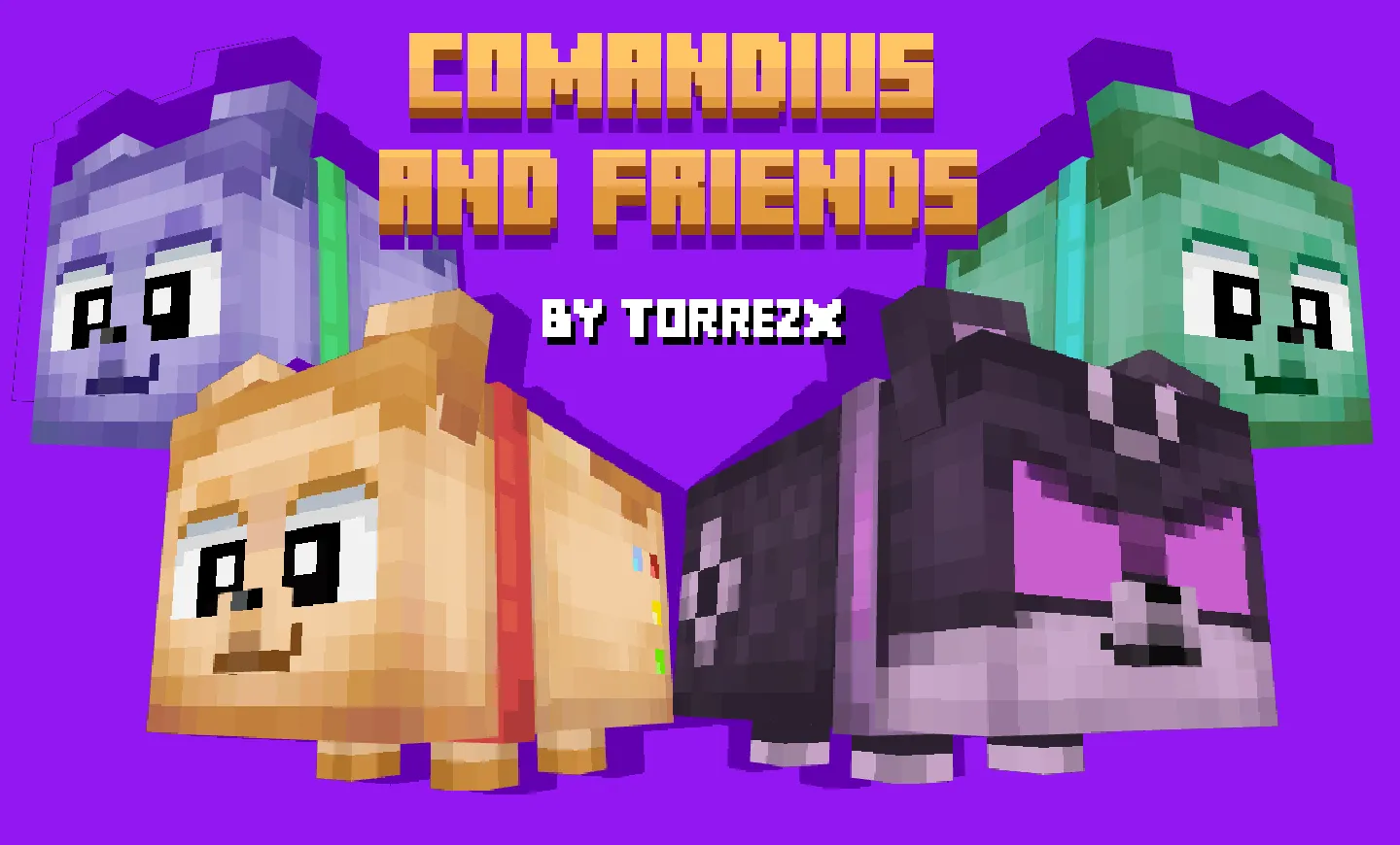 Torrezx-Comandius and friends — скриншот 1 (Текстуры, Minecraft)
