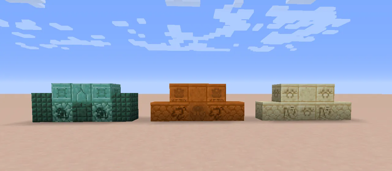 Double slabs, Текстуры, Minecraft