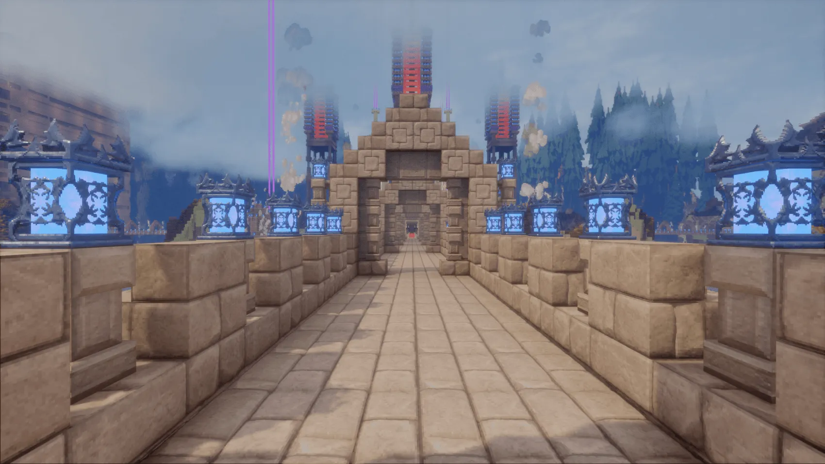 Mirror World, Карты, Minecraft