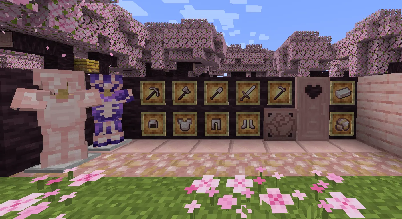 Rose Gold Equipment, Моды, Minecraft