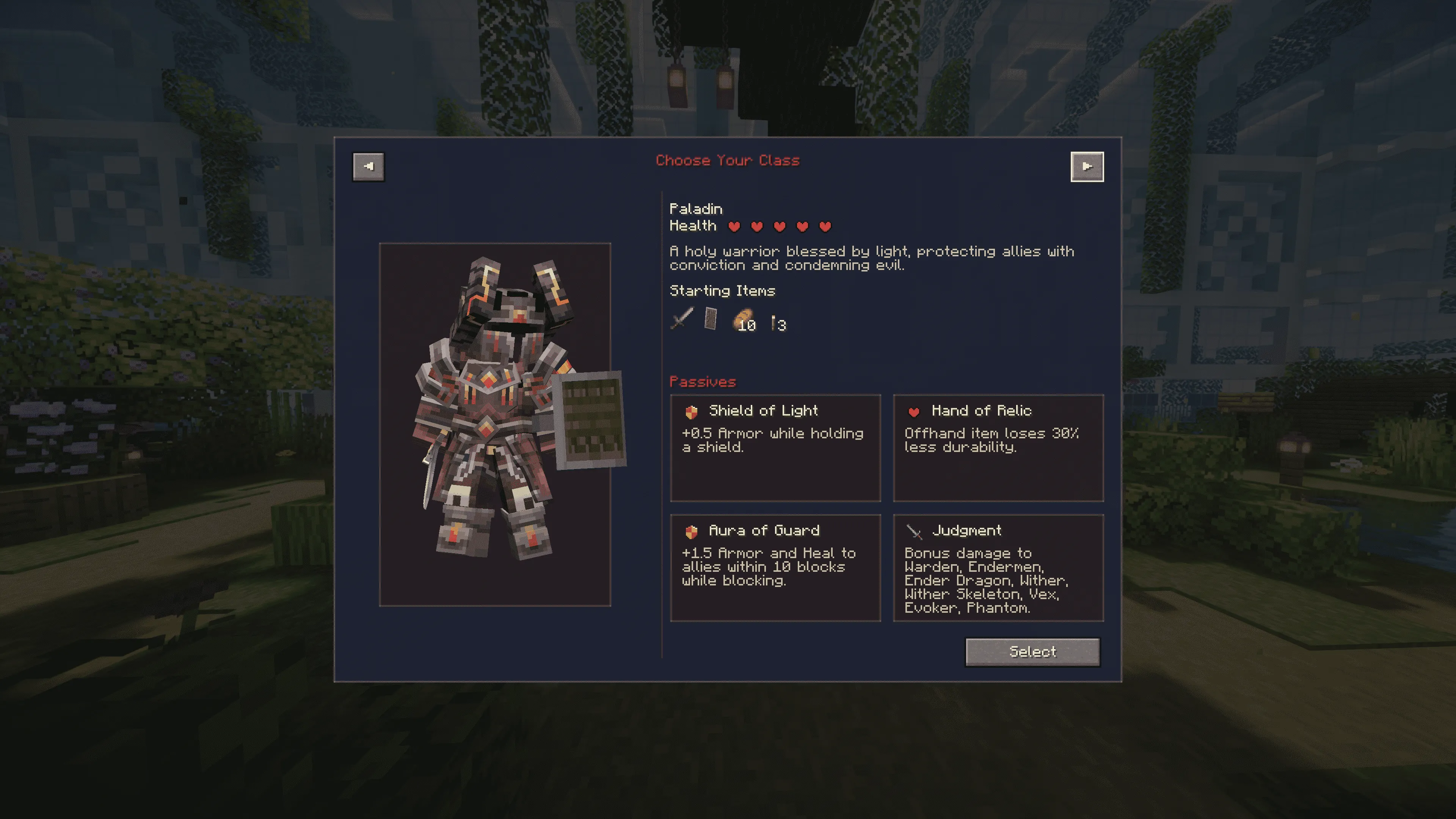 Rise of Heroes — скриншот 2 (Моды, Minecraft)
