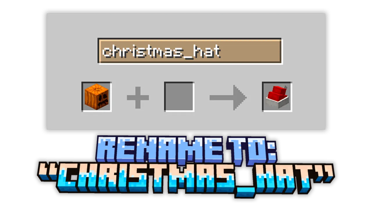Christmas Hat 🎅🎄, Текстуры, Minecraft