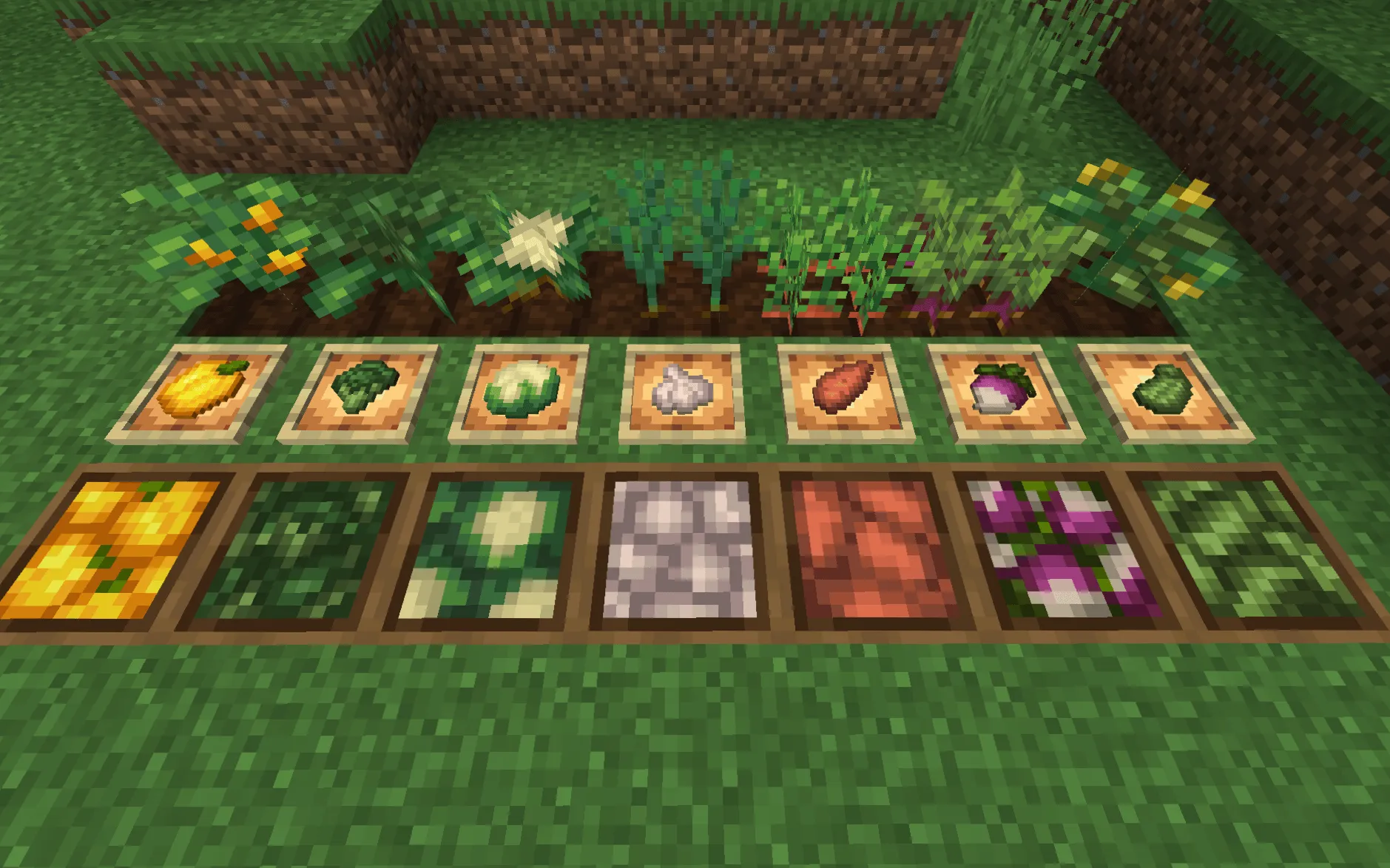Veggies Delight (A Farmer's Delight Add-on), Моды, Minecraft
