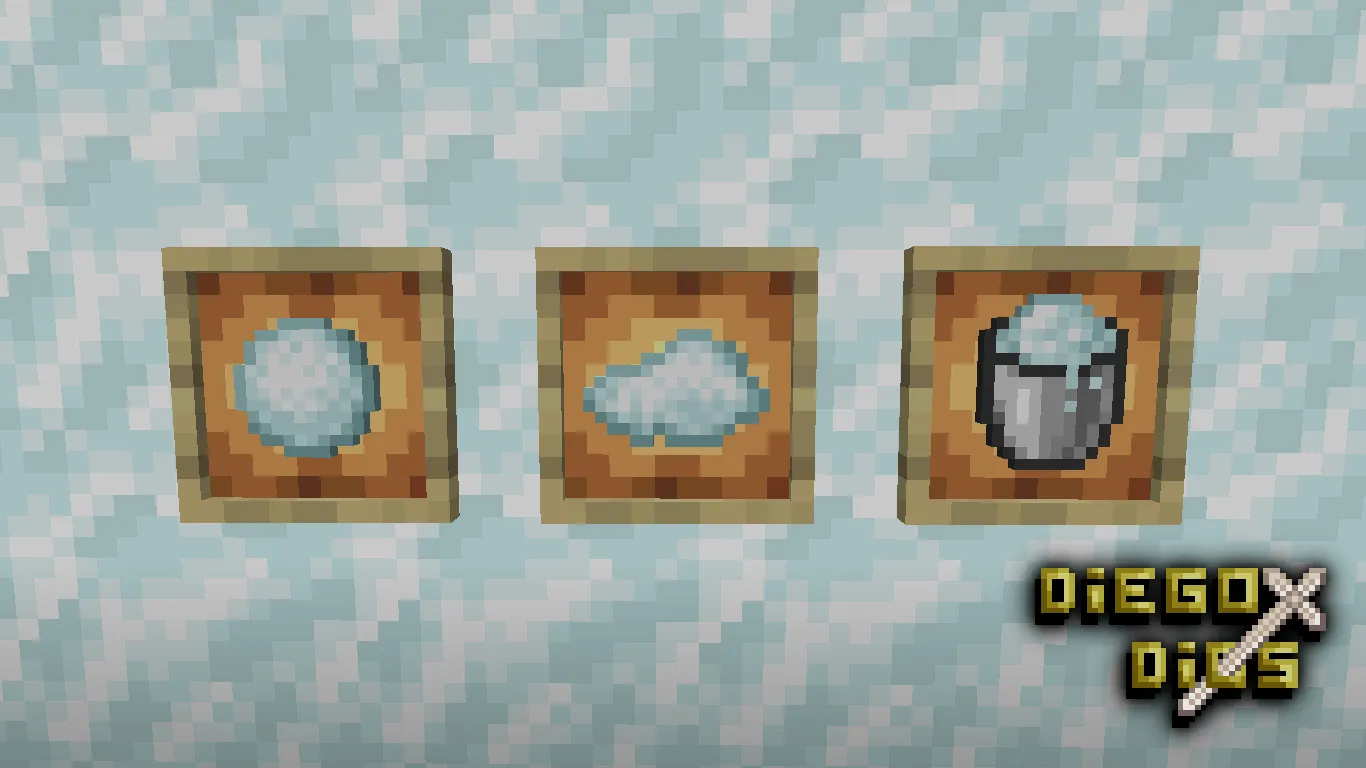 Snowy Rework — скриншот 4 (Текстуры, Minecraft)
