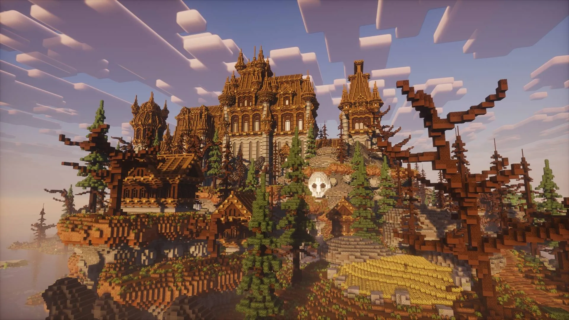 Haunted Castle - Survival Spawn — скриншот 7 (Карты, Minecraft)