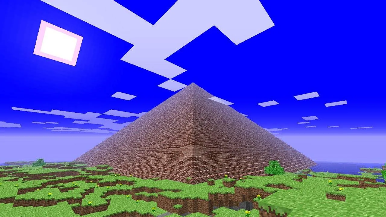 Brick Pyramid Infdev - UpPort, Моды, Minecraft
