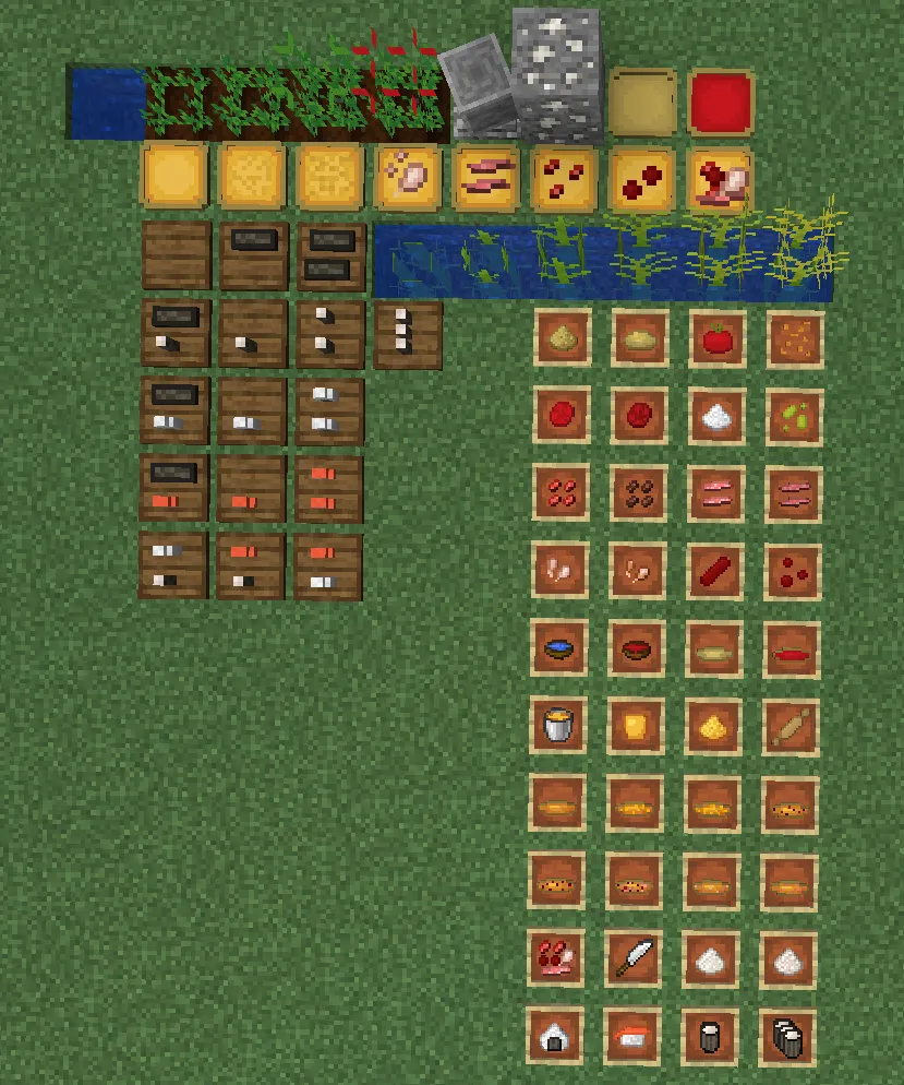 Knockoff Farmer's Delight — скриншот 1 (Моды, Minecraft)