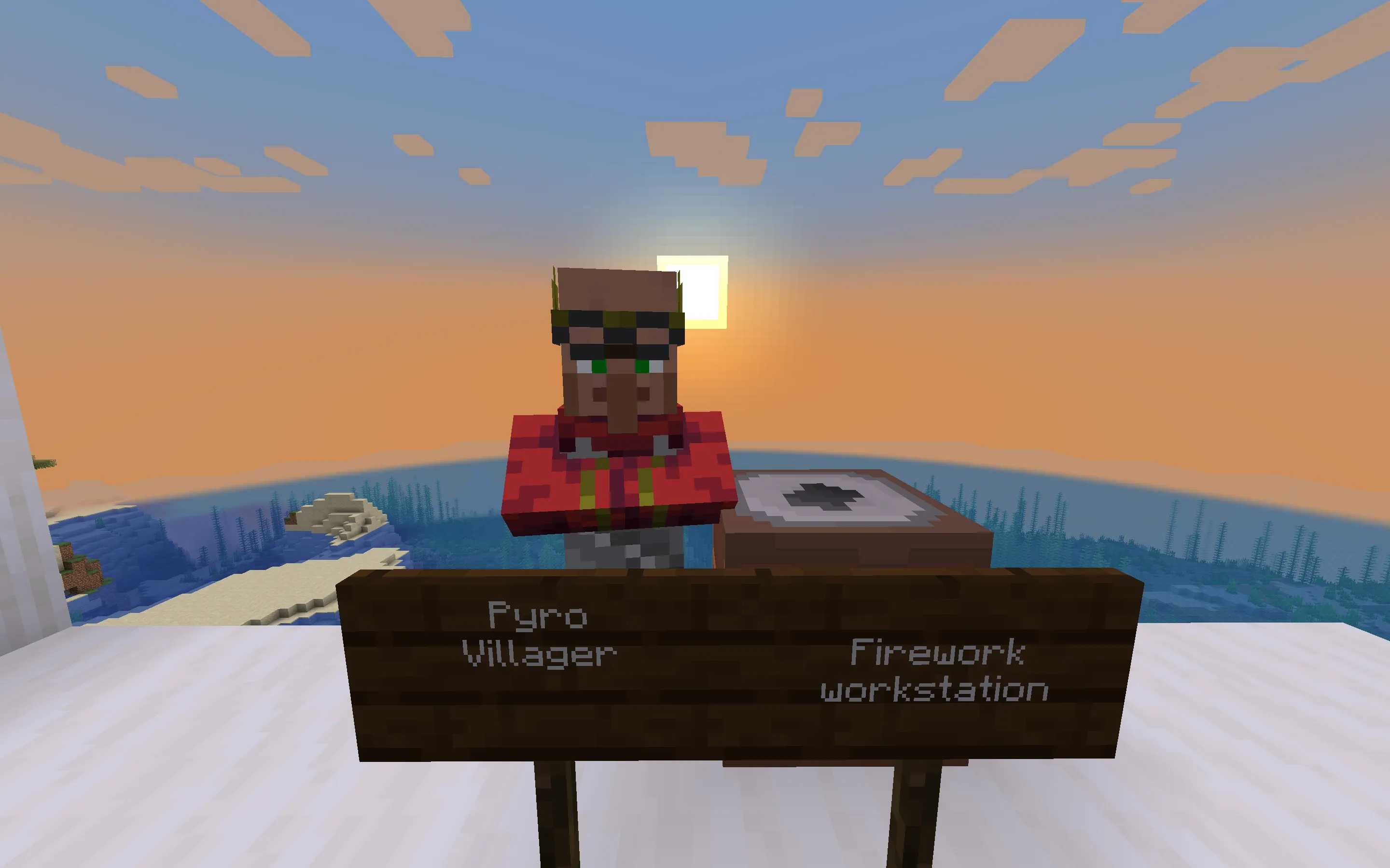 Pyro Villager, Моды, Minecraft
