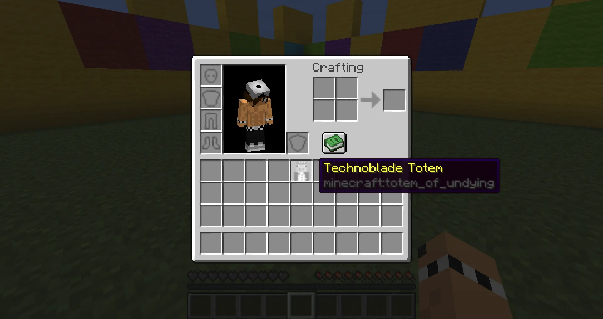WASH3D's Black & White Technoblade Totem — скриншот 4 (Текстуры, Minecraft)