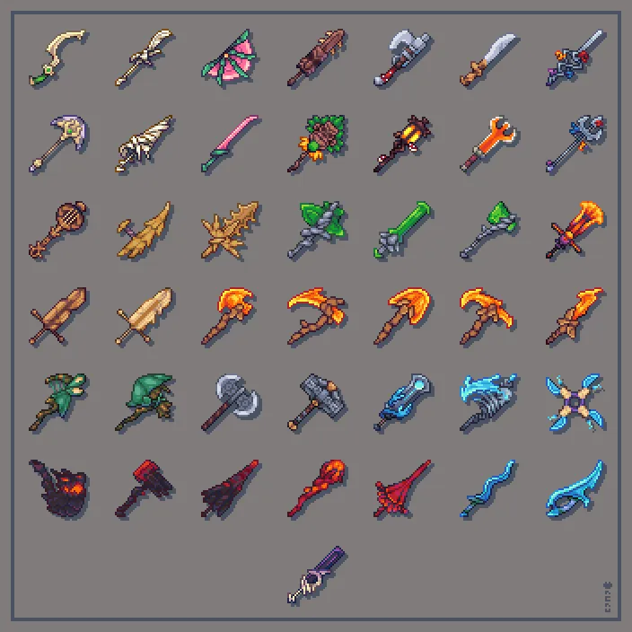 Nenufar's Swords & Weapons, Моды, Minecraft