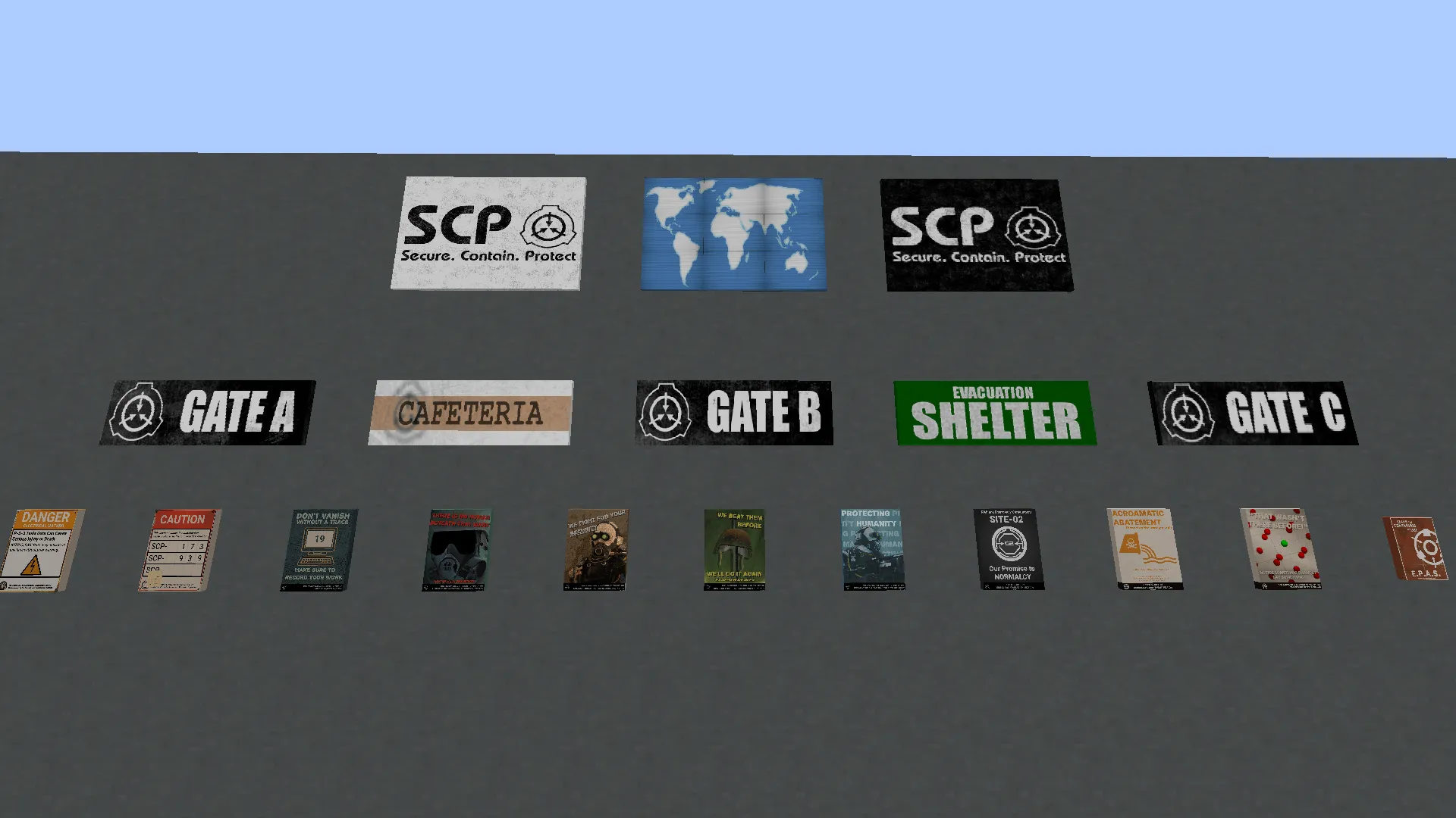 Egorich's SCP Labels, Моды, Minecraft