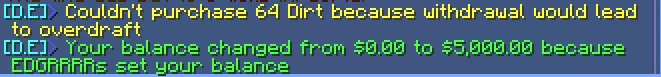 DivinityEconomy (Global Market) — скриншот 2 (Плагины, Minecraft)
