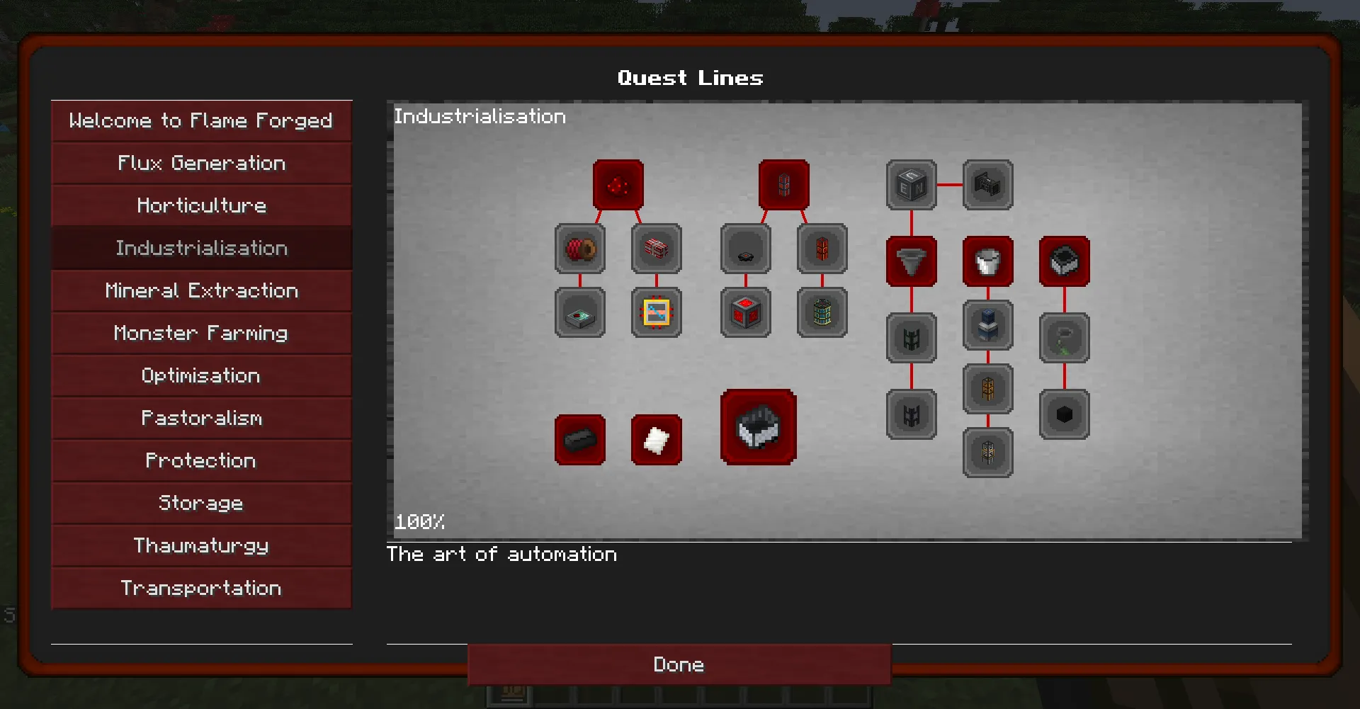 FlameForged, Модпаки, Minecraft