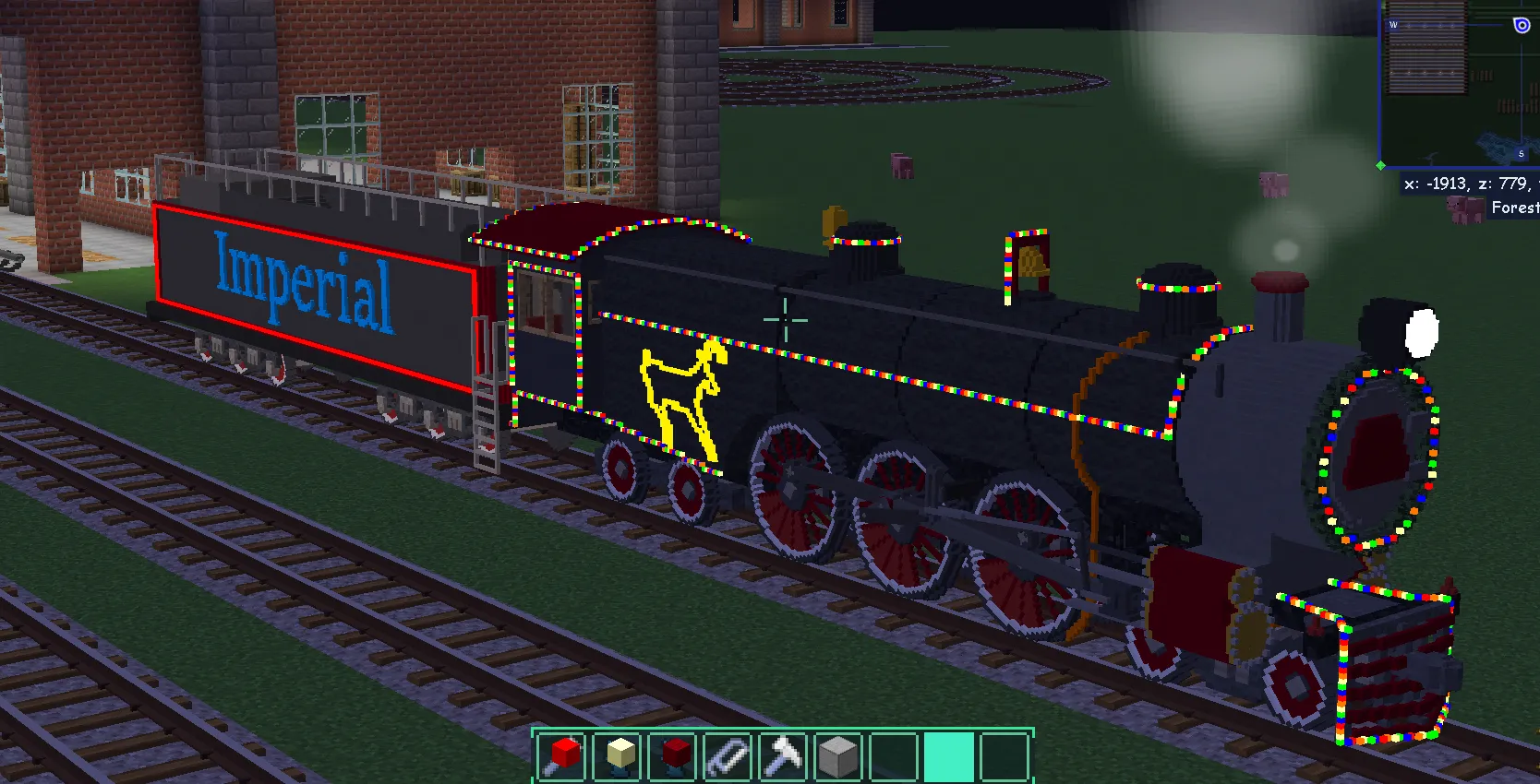 Imperial Railworks - Immersive Railroading — скриншот 19 (Текстуры, Minecraft)