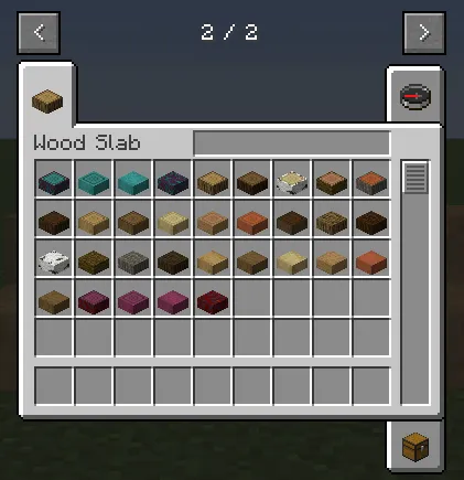 Wood Slab, Моды, Minecraft