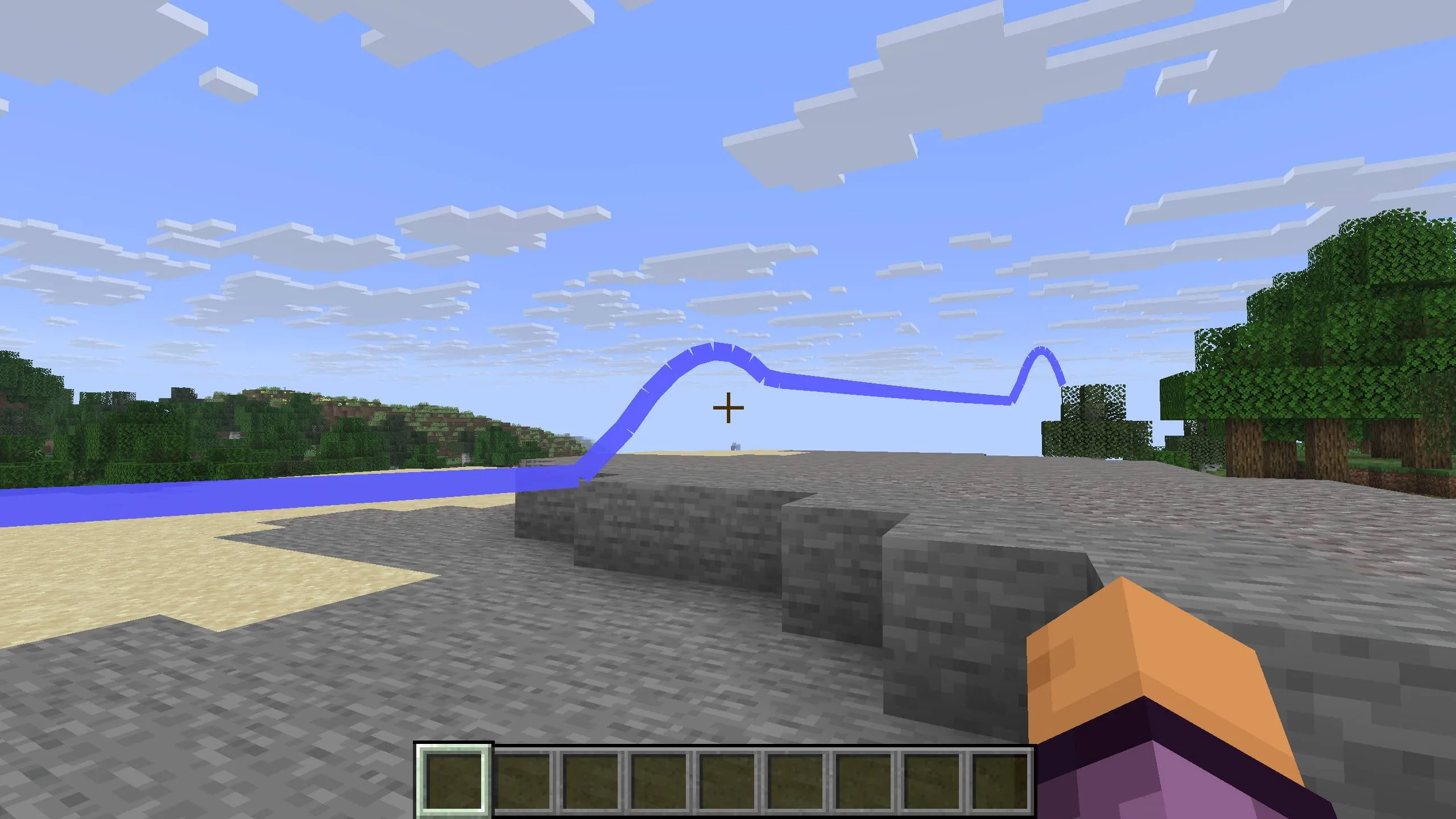 Trailblazer (Path Recording) — скриншот 1 (Моды, Minecraft)