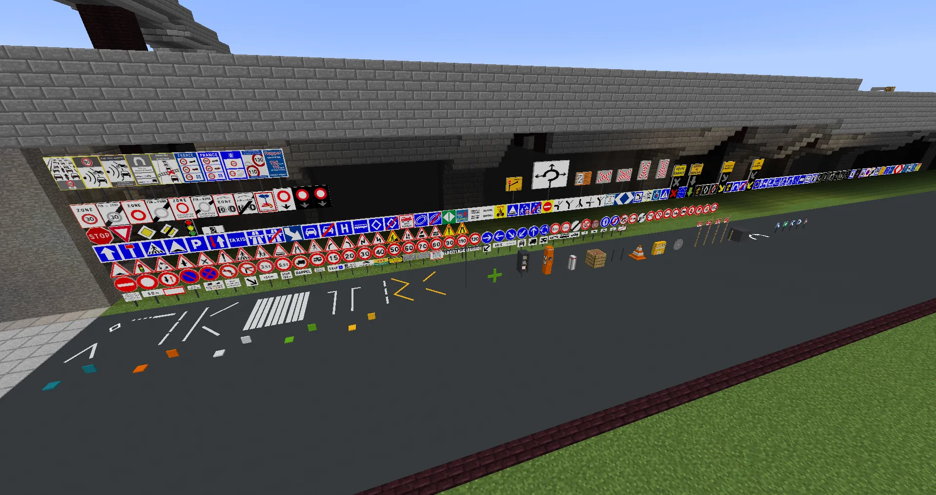 FrenchRoads, Моды, Minecraft