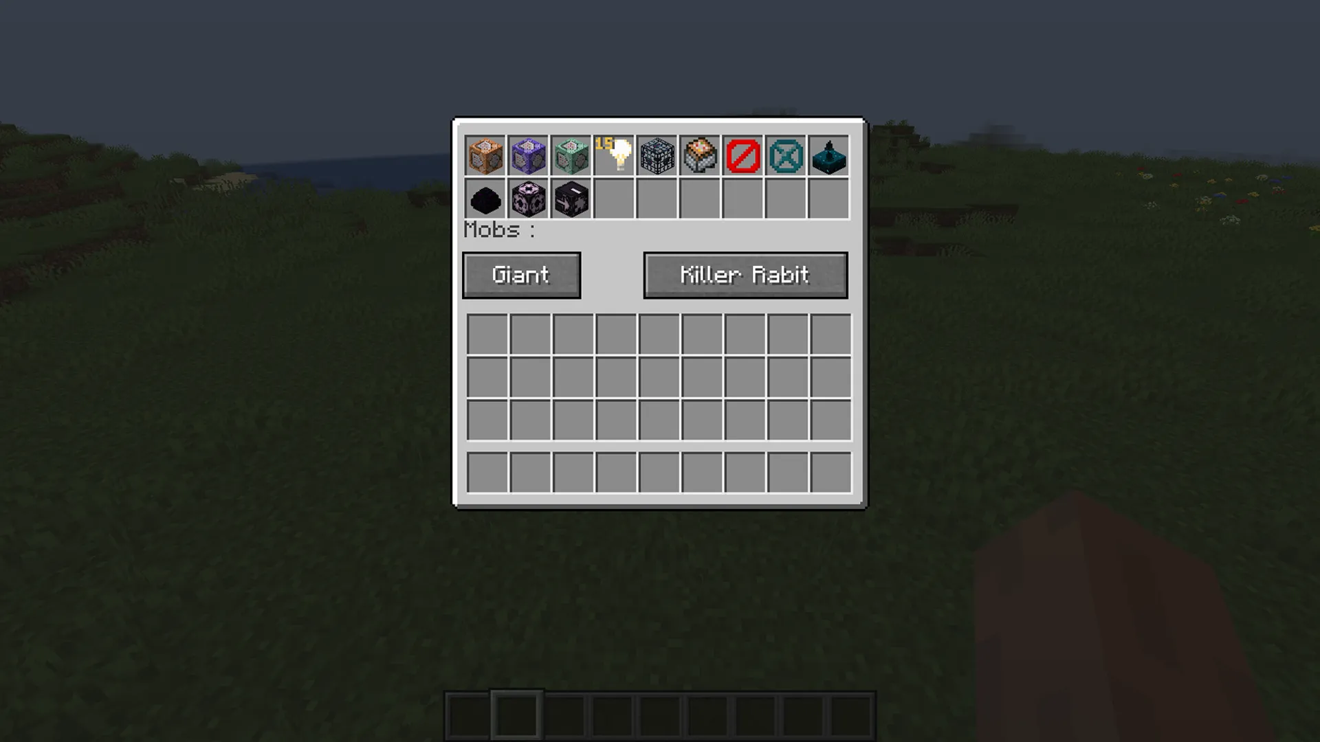 Creative items GUI, Моды, Minecraft