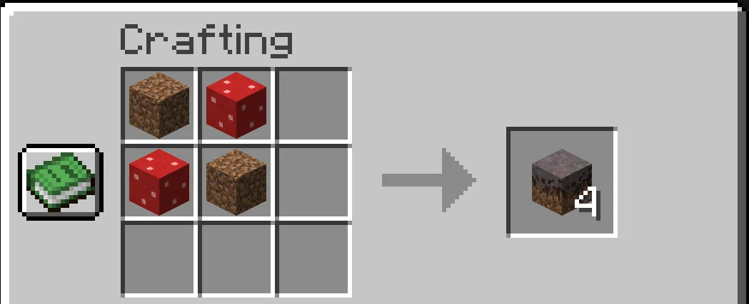 Craftable Podzol and Mycelium, Дата-паки, Minecraft