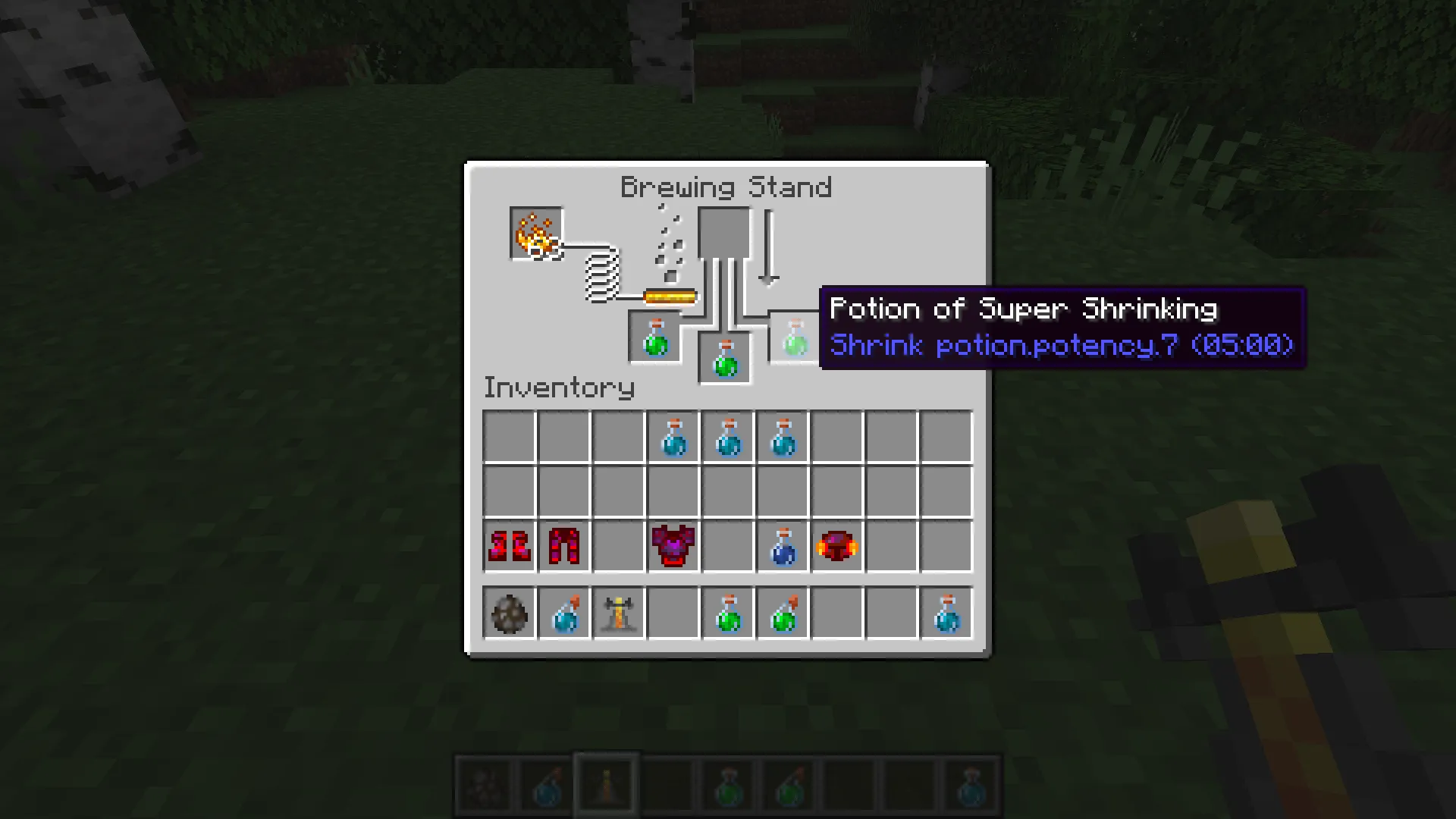 Sizey Changey, Моды, Minecraft