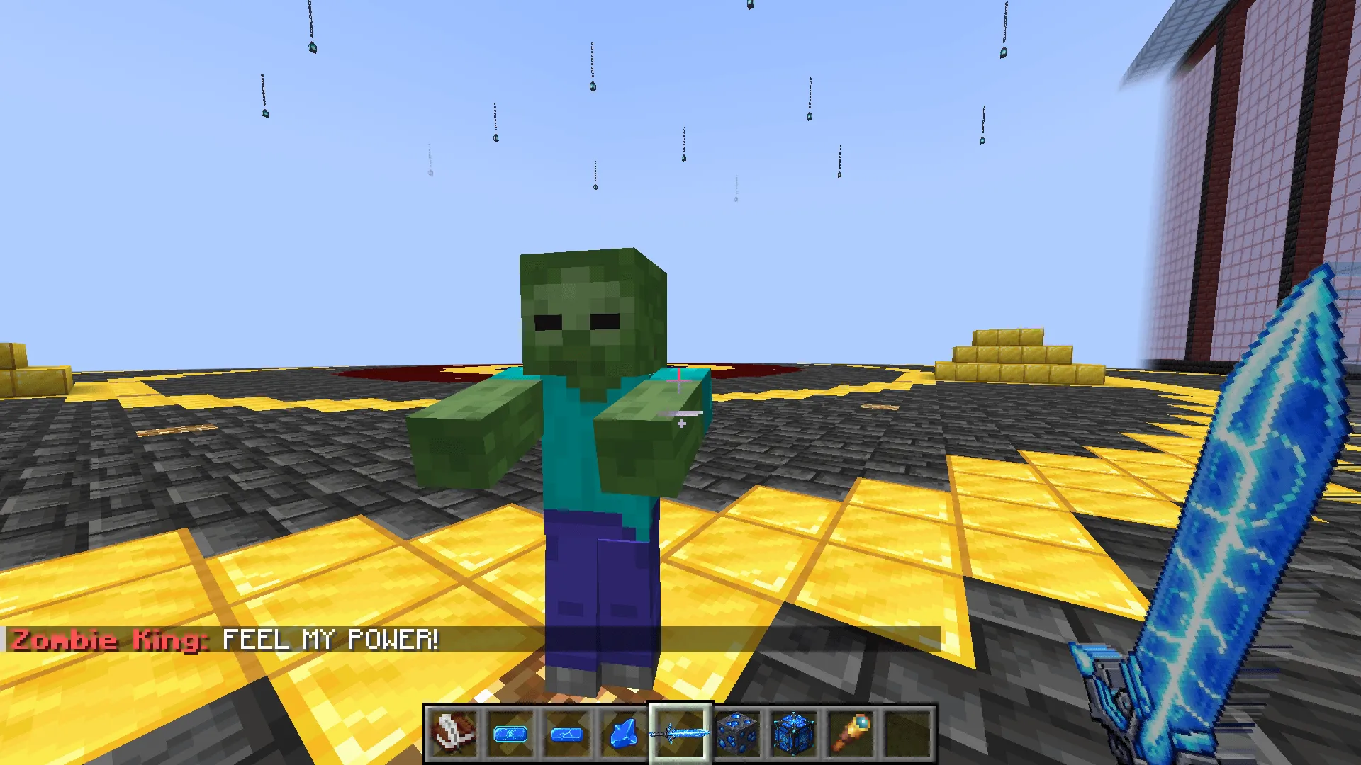 ZKQ – Zombie King Quest (Boss Fight + Structures + Progression) — скриншот 7 (Моды, Minecraft)