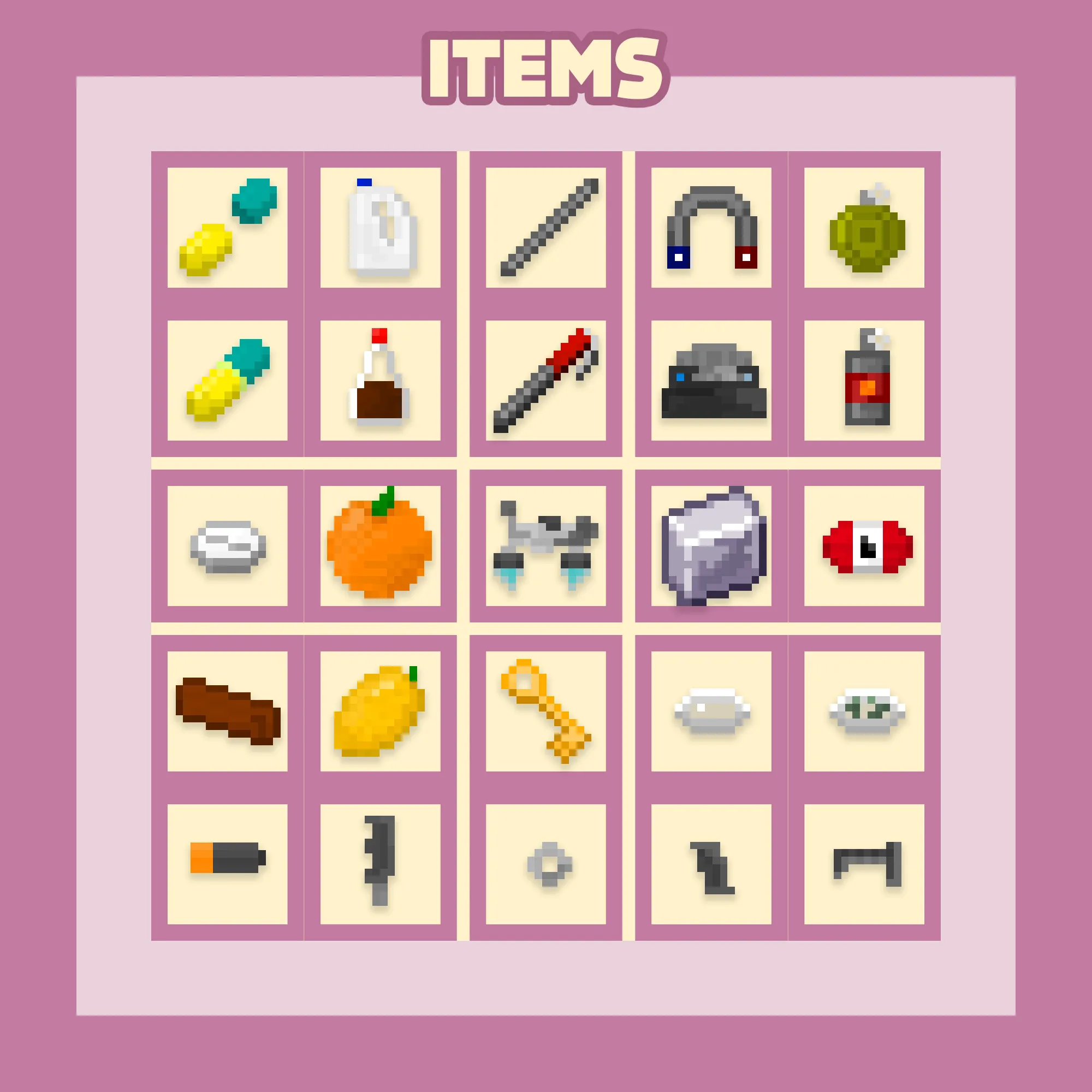 Tam's Chemistry, Моды, Minecraft