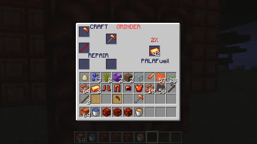 Paladium V10 (with endium mixed ), Моды, Minecraft