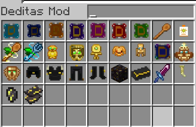 DeditasAndTotemsMod dedsafio3 (Hecho por fan) — скриншот 2 (Моды, Minecraft)