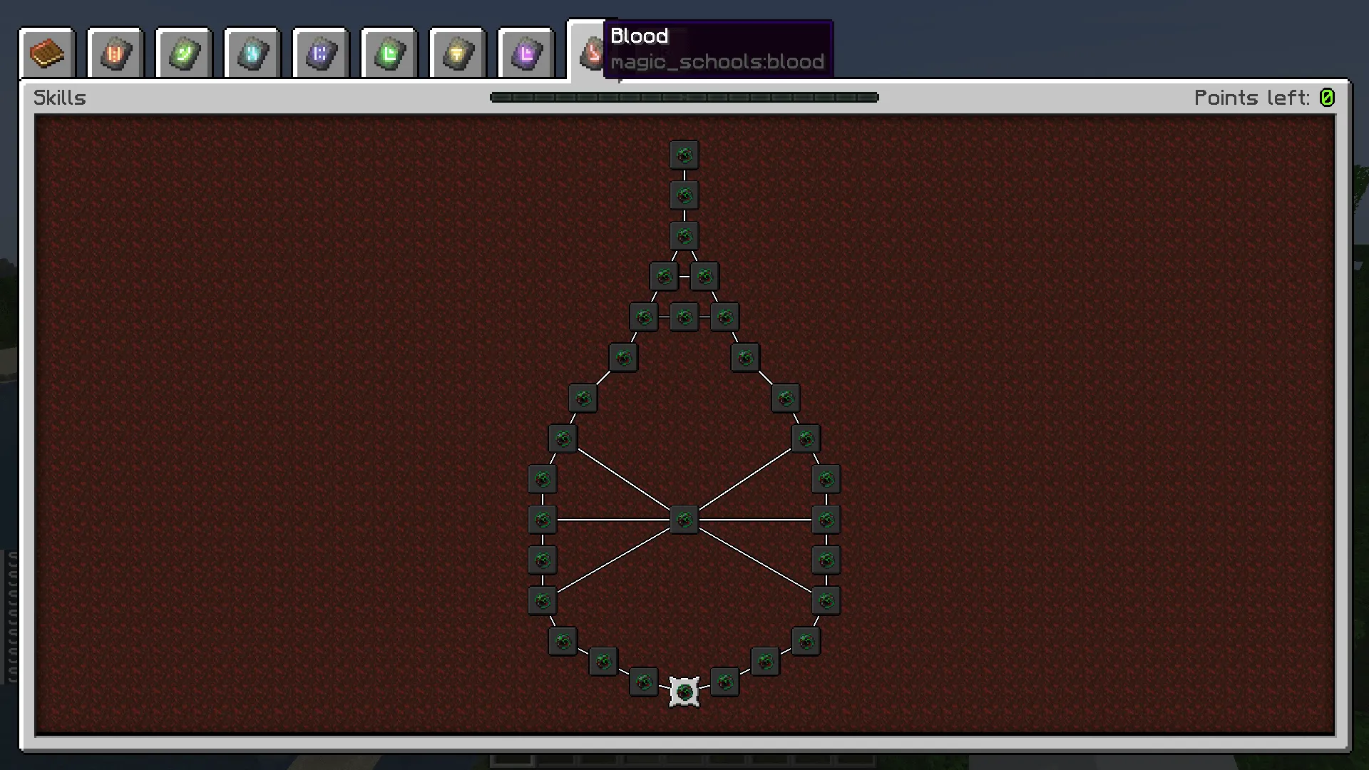 Magic Schools Skill trees: Addon for Iron's Spells 'n Spellbooks Unofficial Skill Tree — скриншот 8 (Моды, Minecraft)