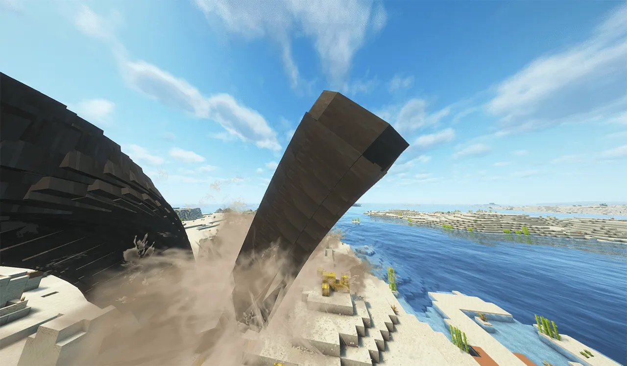 Desert Behemoths: Sandworms! — скриншот 3 (Моды, Minecraft)