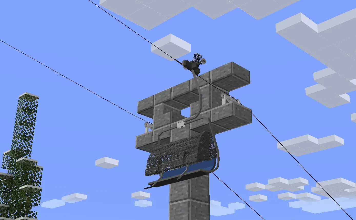 Chairlifts and Gondolas pack, Текстуры, Minecraft