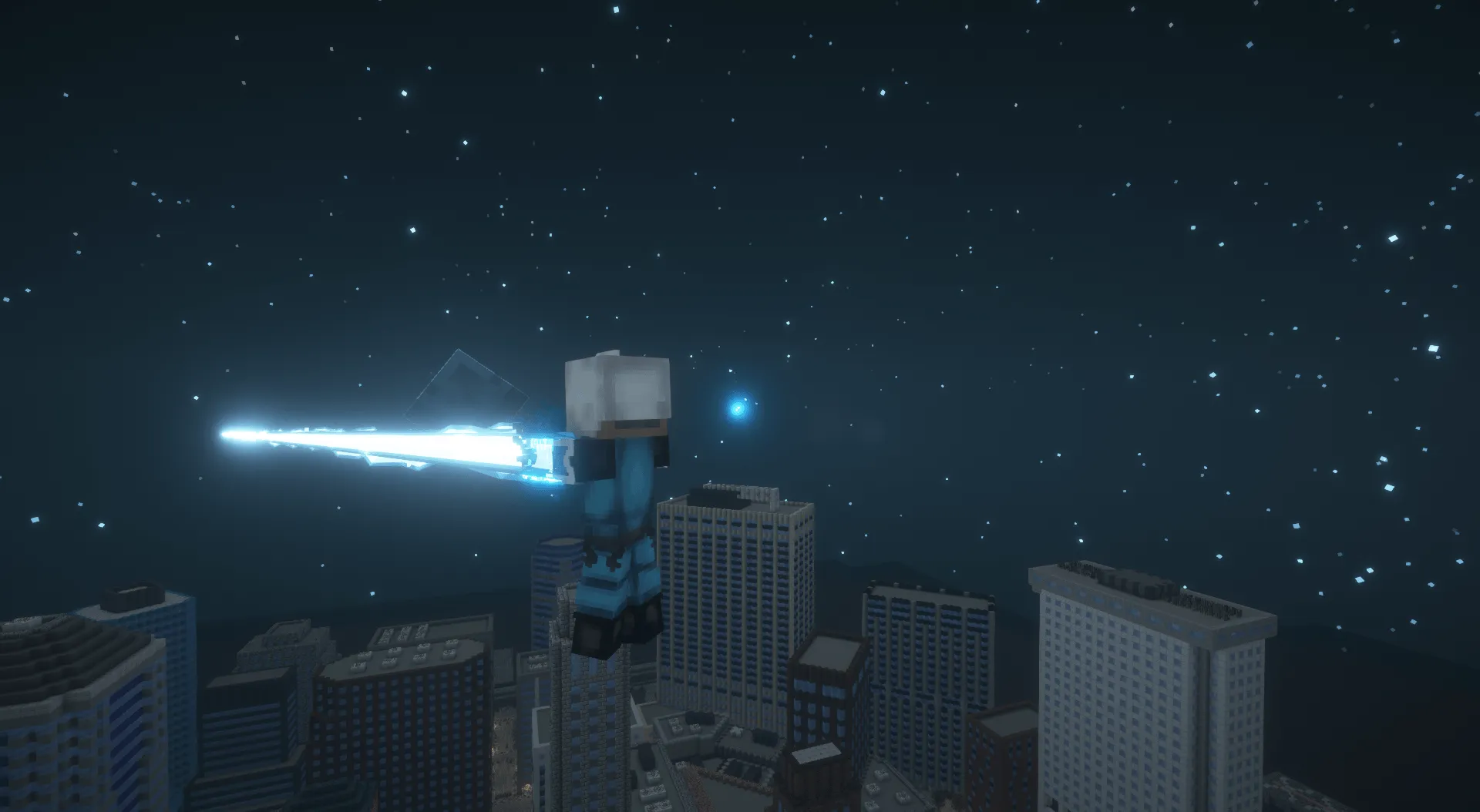 Blue Marvel (Palladium Addon), Моды, Minecraft