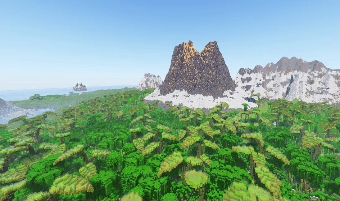 TaterLands - Treasure Island Survival 3096x3096 — скриншот 3 (Карты, Minecraft)