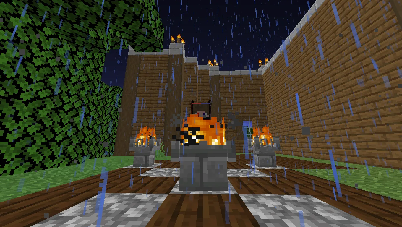 Dragons, Vampires and Werewolf's — скриншот 1 (Модпаки, Minecraft)