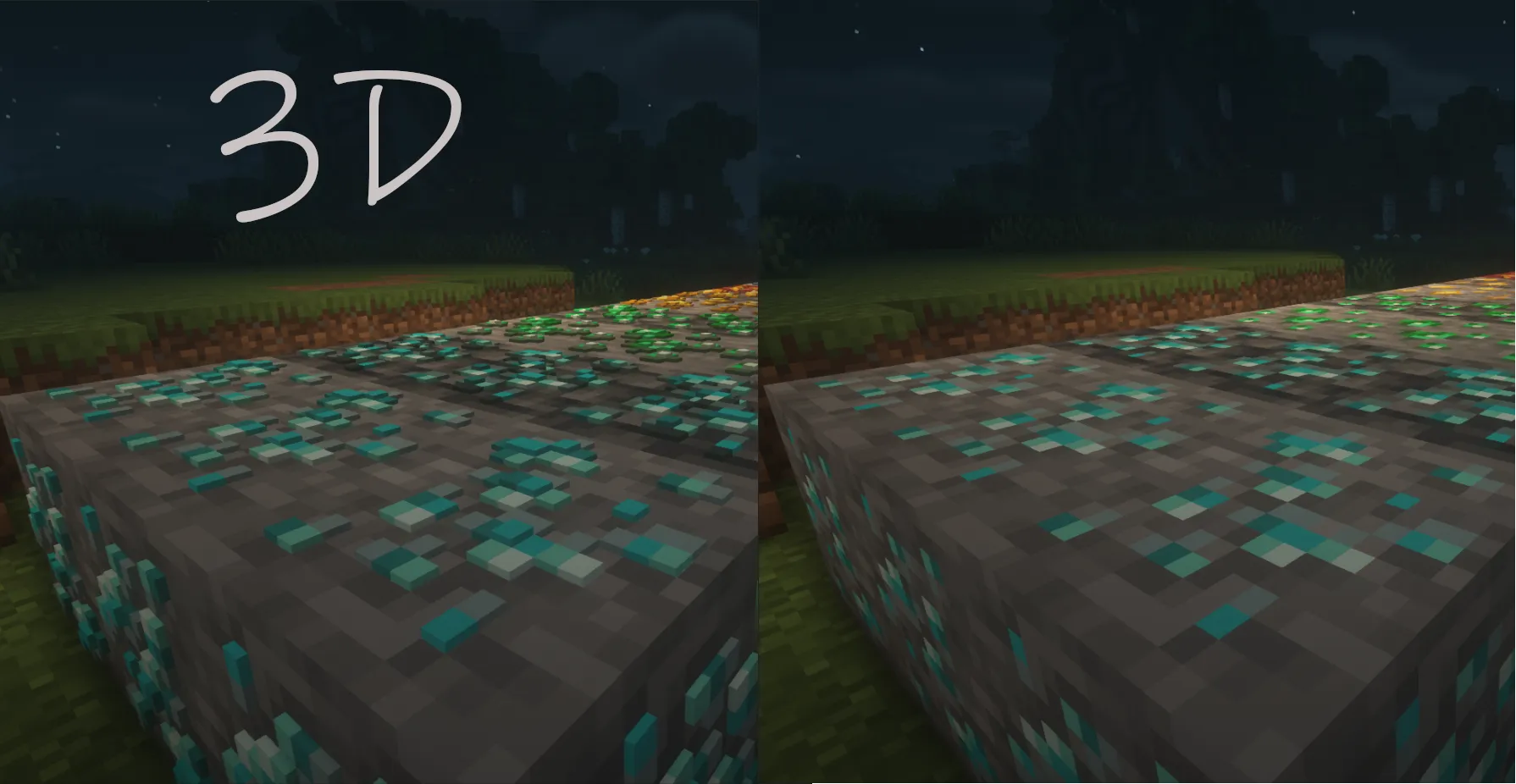 Ores 3D — скриншот 8 (Текстуры, Minecraft)