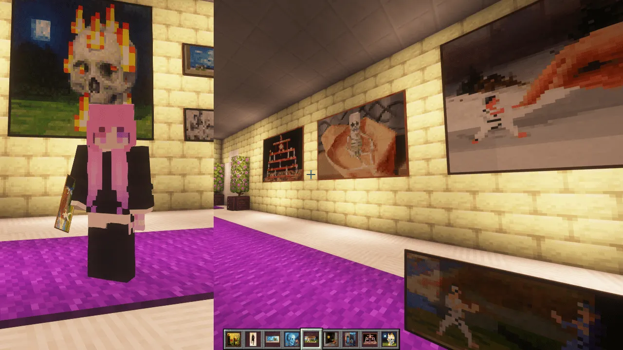 Undopia Unique Painting Items, Текстуры, Minecraft