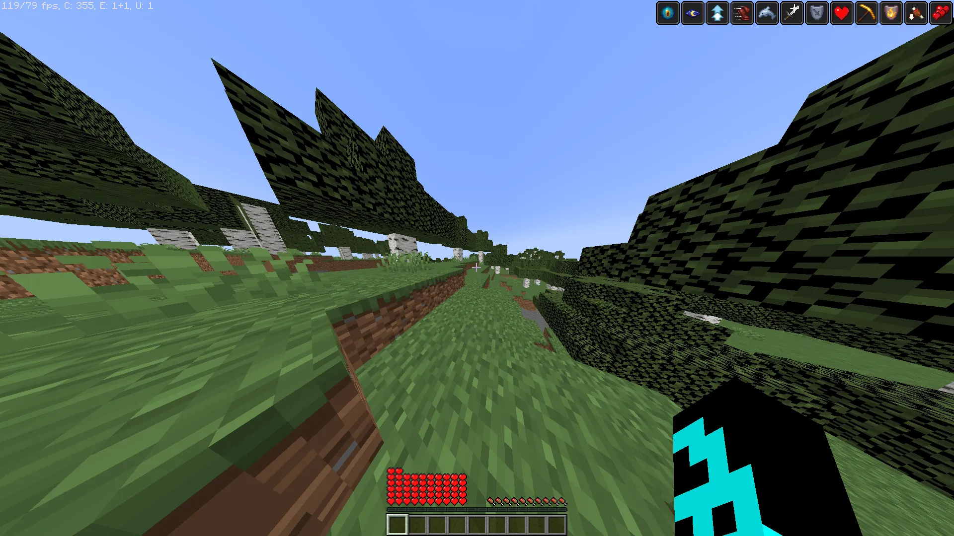 Cheater mode — скриншот 2 (Моды, Minecraft)