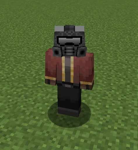 sunwoo's gas mask: military armor, Моды, Minecraft